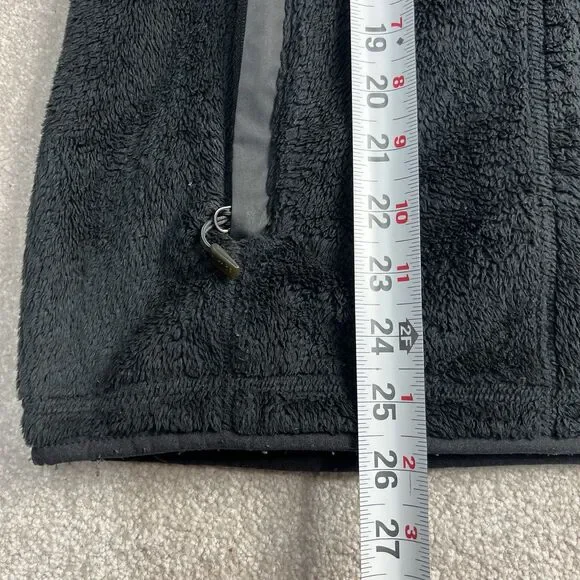 Nike ACG Full Zip Jacket Fleece Sherpa Furry Soft Black Womens Medium‎ M - Picture 6 of 10